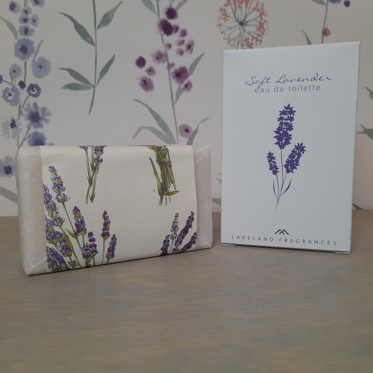 Soft Lavender Fragrance & Soap Gift Set