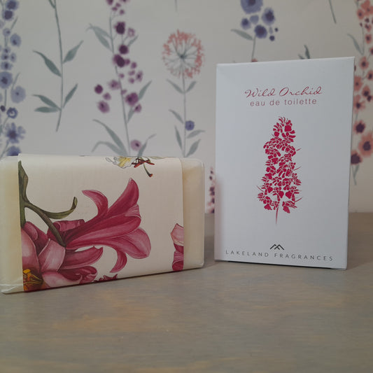 Wild Orchid Fragrance & Soap Gift Set